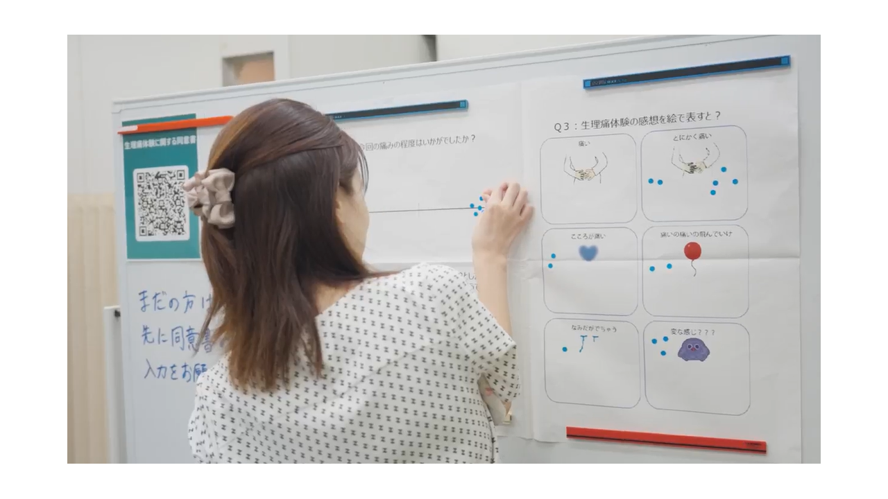 生理痛ってどんな痛み？イベントの様子